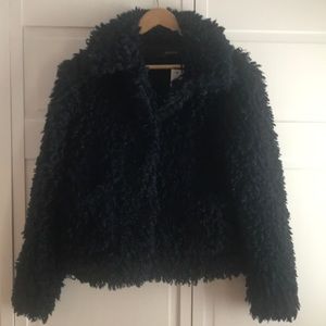 Zara-  brand new navy blue jacket